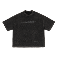 Waffle Washed Boxy T-Shirt Hover